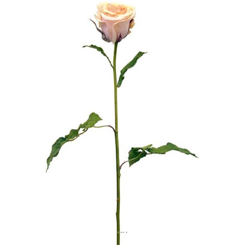 Rose Artificielle Nicole H90cm D10 Cm Pêche