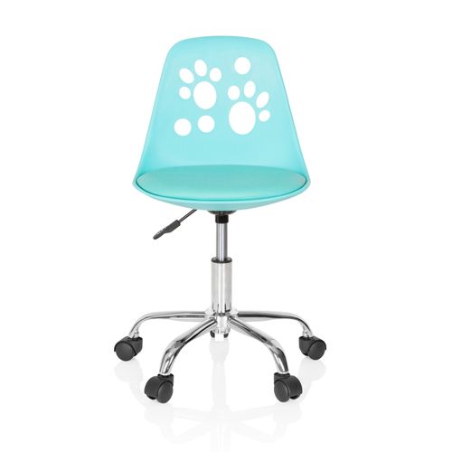 Chaise Haute / Pivotante Fancy I Turquoise Hjh Office