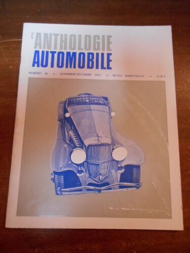 L'anthologie Automobile 20 