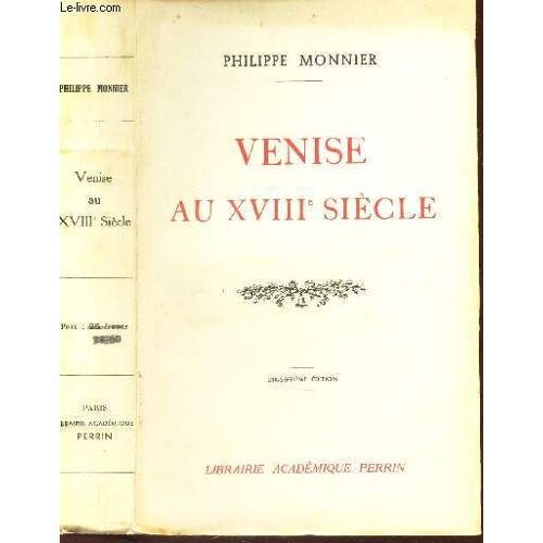 Venise Au Xviiie Siecle