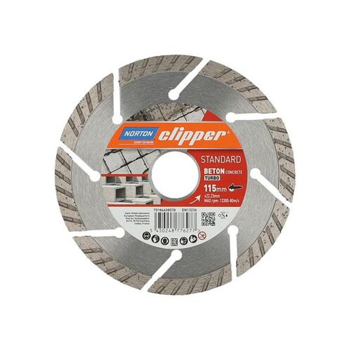 Disque diamant Standard Beton Turbo Ø115