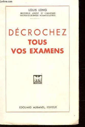 Decrochez  Tous Vos Examens