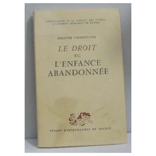 Le Droit De L'enfance Abandonnée