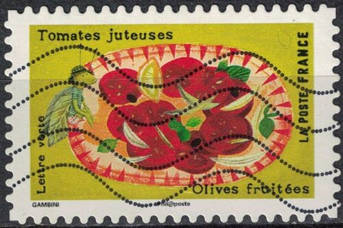 France 2017 Used Les Sens Le Goût Tomates Juteuses Olives Fruitées