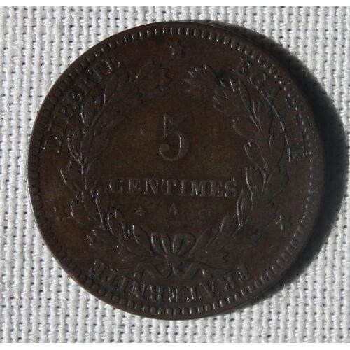 5 Centimes 1872a