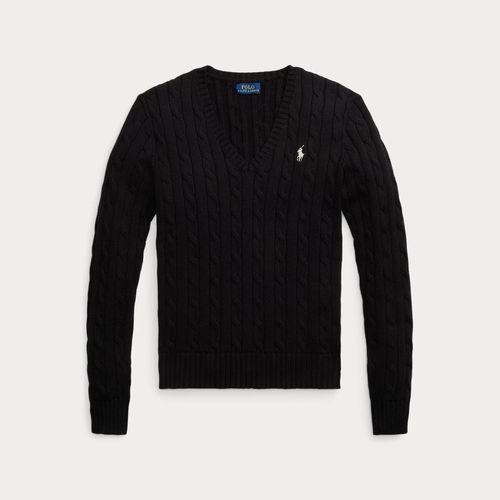 Pull torsadé col en V