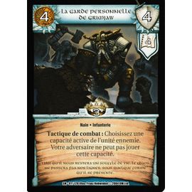 Carte Warcry - Siege Of Middenheim - La Garde Personnelle De Grimjaw - 91/120