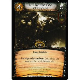 Carte Warcry - Siege Of Middenheim - Les Kostos De Klat'face - 24/120