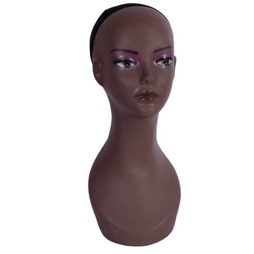 Mannequin féminin, tête de Mannequin, chapeau de perruque, bijoux, présentoir de chapeau, support de perruque, tête d'entraînement