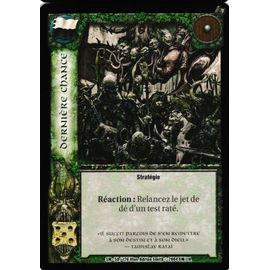 Carte Warcry - Siege Of Middenheim - Derniere Chance - 58/120