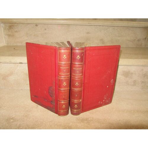 Chansons Tome 1 Et 2 (53 Gravures Sur Acier) E-O Garnier Frères,1855