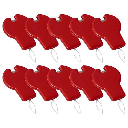 Aiguilles De Guidage Pour Personnes Âgées, Fil Automatique, Outils De Couture Rouge, Accessoires De Couture Faits À La Main, Poinçon, 10 Pièces