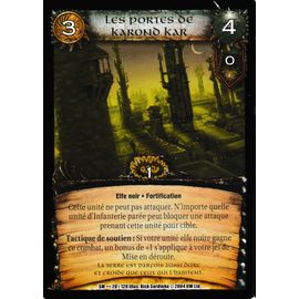 Carte Warcry - Siege Of Middenheim - Les Portes De Karond Kar - 20/120