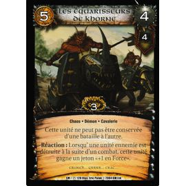 Carte Warcry - Siege Of Middenheim - Les Equarisseurs De Khorne - 2/120