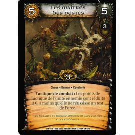 Carte Warcry - Siege Of Middenheim - Les Maitres Des Pestes - 10/120