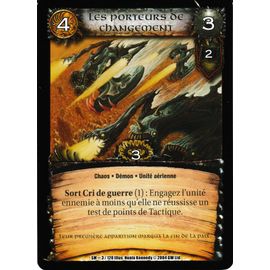 Carte Warcry - Siege Of Middenheim - Les Porteurs De Changement - 3/120