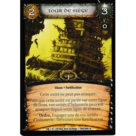 Carte Warcry - Siege Of Middenheim - Tour De Siege - 13/120