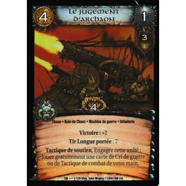 Carte Warcry - Siege Of Middenheim - Le Jugement D'archaon - 1/120