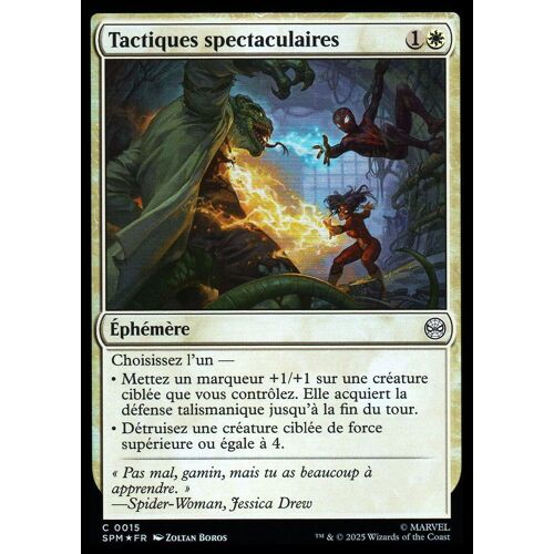 Tactiques Spectaculaires - Foil - Magic - Marvel'S Spider-Man Vf - C - 15