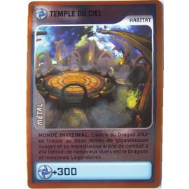 Carte Invizimals - Nouvelle Alliance -Temple Du Ciel - Metal -Habitat- 415
