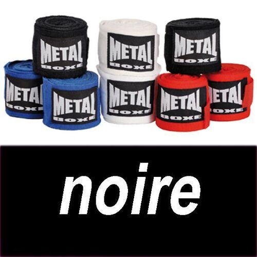 Metal Boxe Bande D'entrainement Noir 4,50 M