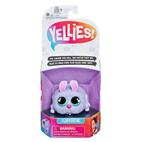 Hasbro Yellies Lapin Interactif Fluffertail "Plus Tu Cries Fort, Plus Il Avance Vite !