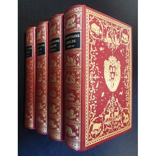 Fables De La Fontaine (4 Volumes)