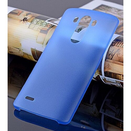ACCESSOIRE TÉLÉPHONE COQUE HOUSSE ETUI SOUPLE LG G3 - BLEU TRANSPARENT