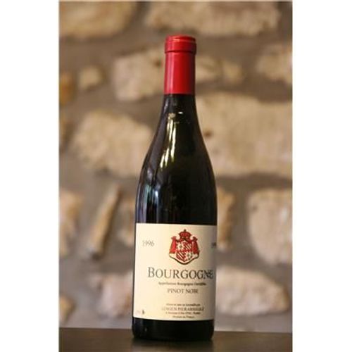 Vin Rouge, Bourgogne Pinot Noir Domaine Adrien Pierarnau 1996