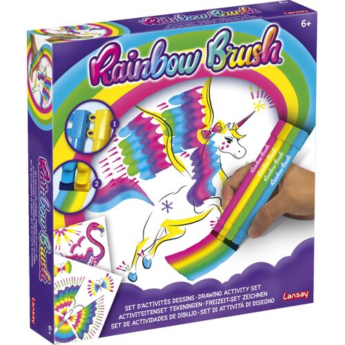 Lansay Rainbow Brush - Set D'activites Dessins