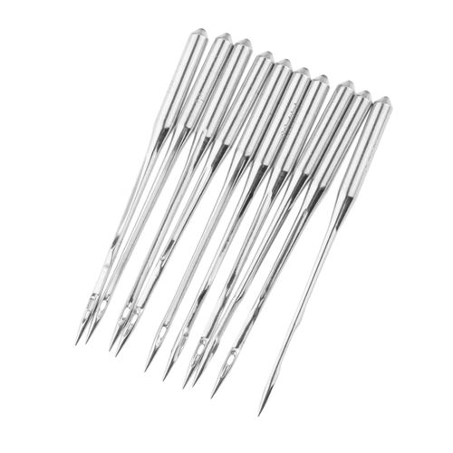 10 pcs DC * 1 industrielle domestique Overlock Machine à coudre aiguilles Fit pour JUKI frère chanteur couture aiguilles pièces accessoire 9 --21 - - Type DCx12 80