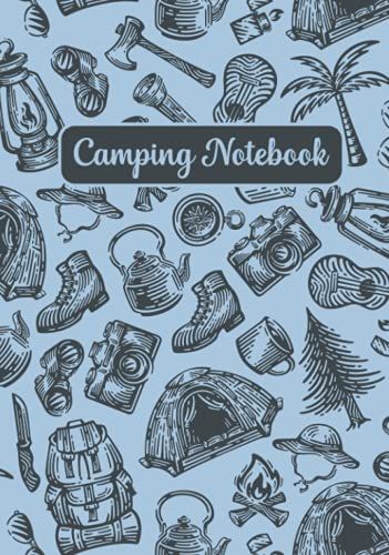 Camping Notebook: Camping Journal And Log Book | Road Trip Planner | Caravan Travel Journal & Glamping Diary