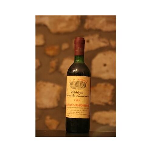 Vin Rouge, Lalande Pomerol, Château Graves Des Annereaux 1978