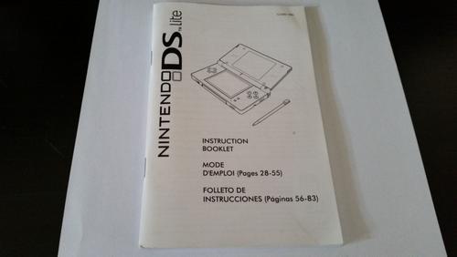 Mode D'emploi Nintendo Ds Lite