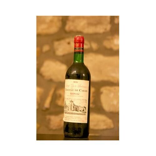Vin Rouge, Château De Carles 1978