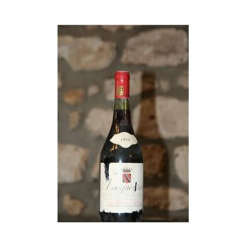 Vin Rouge, Les Vignerons Reunis De Vacqueras 1979