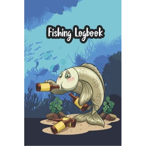 Fishing Logbook: A Tracker Journal For Fishing Enthusiasts, Fishing Hobbyists Moon Phase Size Of Catch| Humidity Fly Fishing Gear