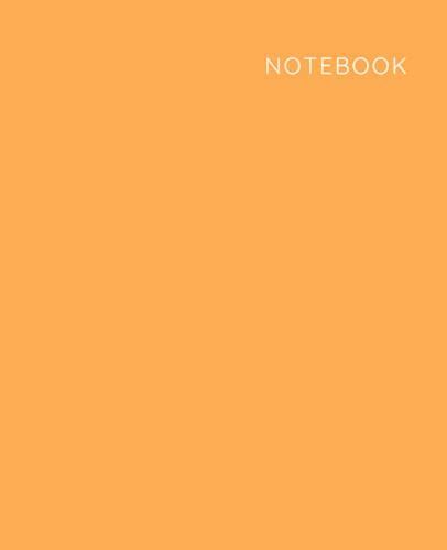 Notebook: Simple Composition Notebook - Marigold - College Ruled 125 Pages - 7.5 X 9.25 Inches