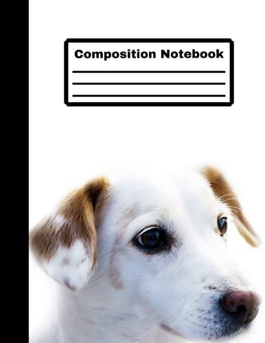 Composition Notebook: Workbook For Boys Girls Kids Teens Students For Back To School And Home College Writing Notes, Size (8.5 X 11 Inches) 100 Pages: Lined Paper, Fantastic Dog Cover.