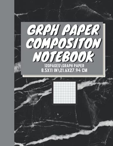 Composition Notebook Marble Style Cover: Marble Style, Graph Paper / Grid Notebook, 8.5" X 11", 120 Pages, Professional Binding, Quad Ruled 5 Squares Per Inch