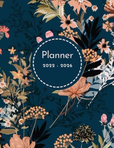 Five Year Planner 2022 2026: Five Year Planner / Calendar / Agenda Schedule 2022-2026/ Calendar Diary / Monthly Planner Organizer / 60 Month Planner- ... (5 Year Planners - Different Cover Designs)