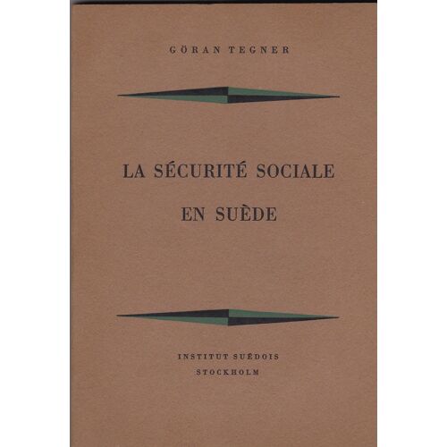 La Securite Sociale En Suede