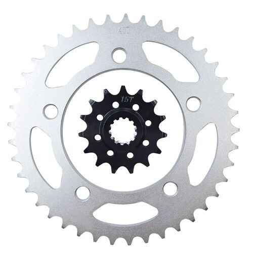 15t - 41t Pignon Avant Et Arrière De Moto, 14t, 15t, 41t, Pour Honda Cb500f, Cb500x, Cbr500r, Ctx700, Nc700, Nc750, 2012-2018, 20407, 10627 ""Nipseyteko""