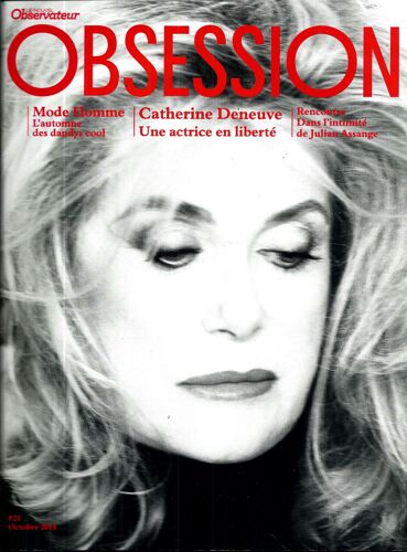 Obsession N°21: Catherine Deneuve/ Assange/ Aphex Twin/ Bonello/ Hansen-Love/ Saint Laurent/ Mafia C