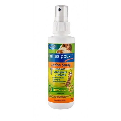 Fini Les Poux ! Lotion Spray 125 Ml 