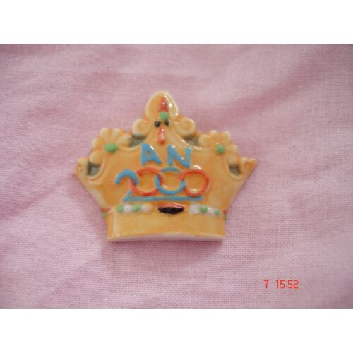 Fève Couronne Des Rois An 2000