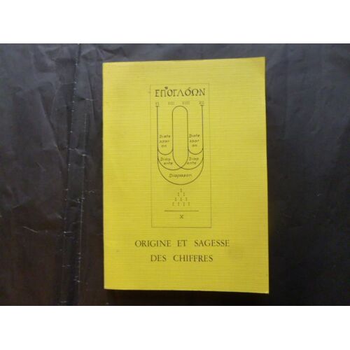 Origine Et Sagesse  Des Chiffres