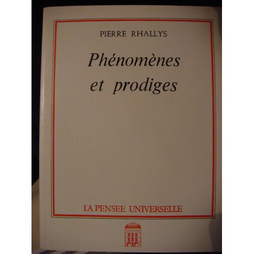 Phénomènes Et Prodiges