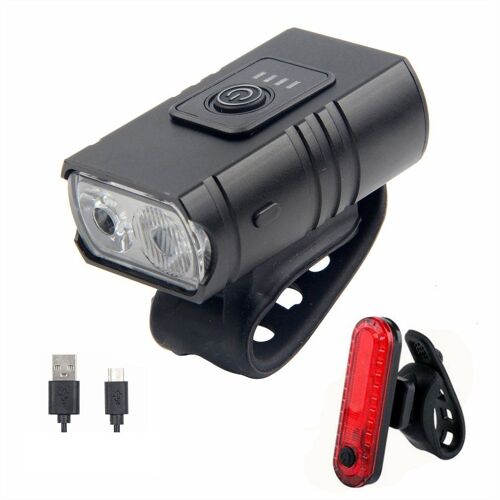 Feu De Vélo Usb Ipx6 1200 Lm, Mah, Affichage De Puissance, Éclairage Avant Pour Vtt, Vélo De Route, Équipement De Cyclisme