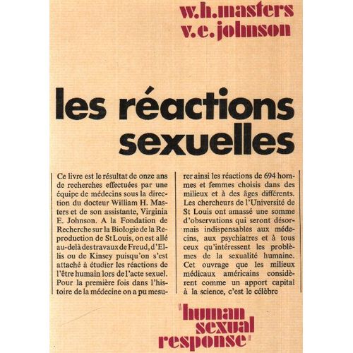 Les Reactions Sexuelles